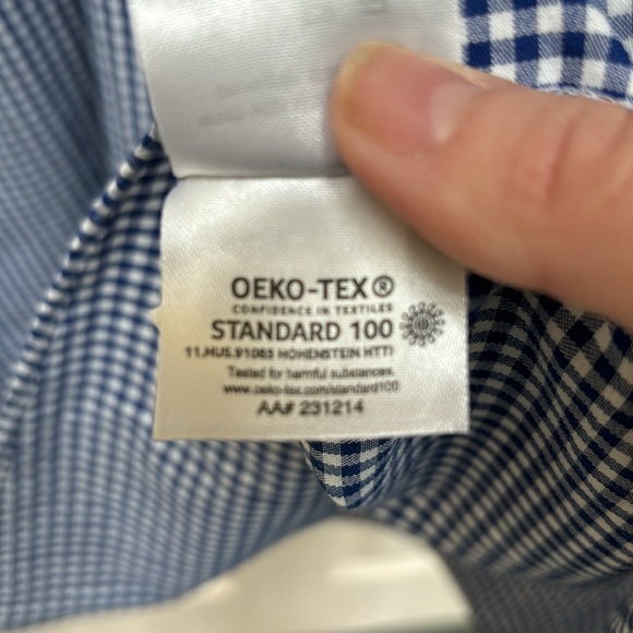 Chaps essentials/wrinkles free regular fit button down shirt 👔 - Picture 7 of 9